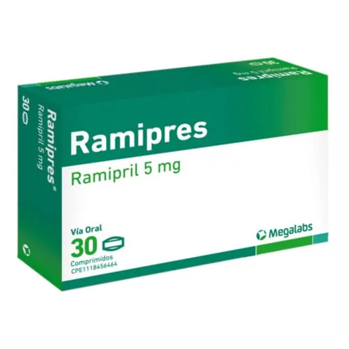 Ramipres 5MG x 30 Comprimidos Megalabs