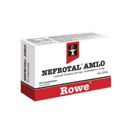 Nefrotal Amlo Losartan 50MG/amlodipino 5