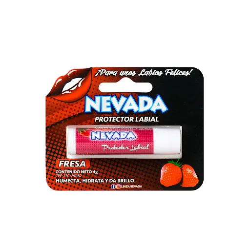 Protector Labial Nevada Fresa 4G