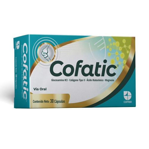 Cofatic Glucosamina Kci + Colageno Ii +