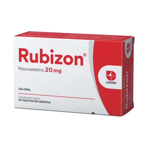Rubizon 20MG x 35 Tabletas Recubiertas Cofasa