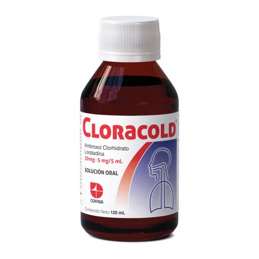 Cloracold 30MG/5MG-5ML Solucion Oral x 120ML Cofasa