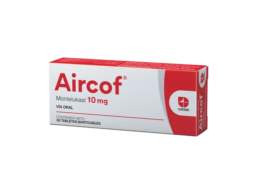 Aircof 10MG x 30 Tabletas Masticables Cofasa