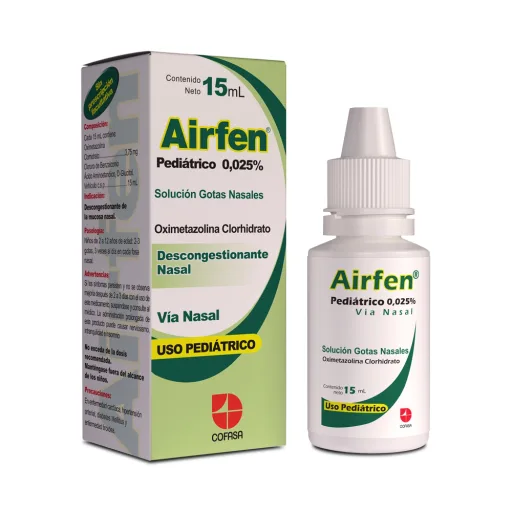 Airfen 0,025% Gotas Nasales Pediatrico x 15ML Cofasa