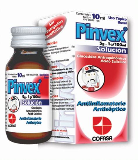 Pinvex Sol x 10 ML Acido Salicilico