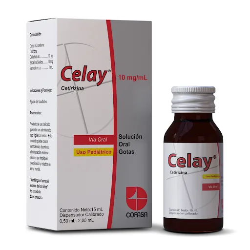 Celay Cetirizina 10MG/ml Gotas Cofasa