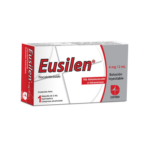 Eusilen Tiocolchicosido 4MG/2ML x 1 Und