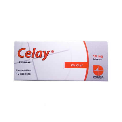 Celay Cetirizina 10MG x 10 Tab Cofasa