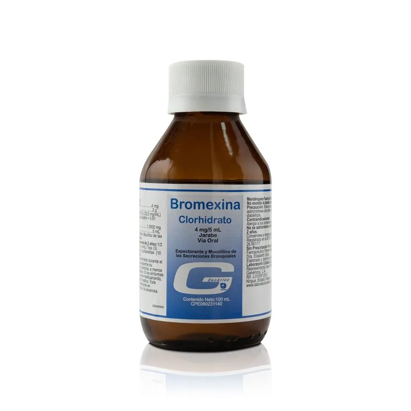 Bromexina Clorhidrato 4MG/5ML Cofasa