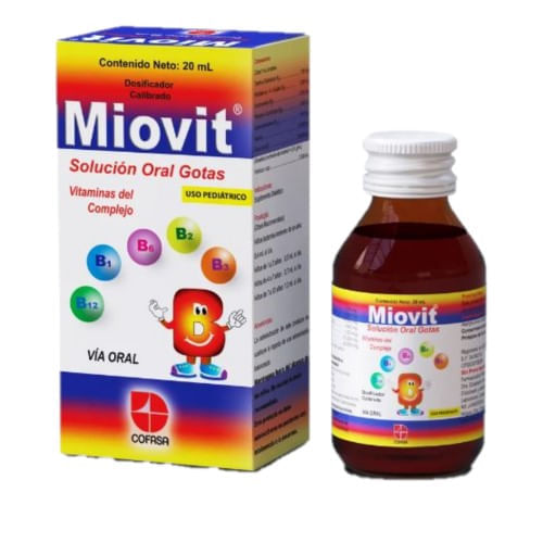 Miovit Gotas Complejo B 20 ML Cofasa