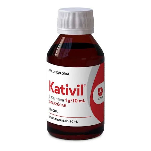 Kativil L-carnitina 1G/10ML 120 ML Cofasa