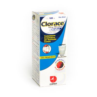Clorace 125 Mg-0.5MG/5ML Cofasa Aceta-clorfe