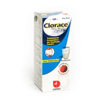 Clorace 125 Mg-0.5MG/5ML Cofasa Aceta-clorfe