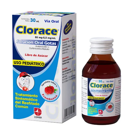 Clorace Gotas 80MG-0.5MG/ml 30ML Cofasa