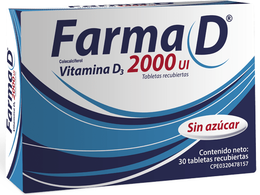 Farma D x 30 Tabletas 1000 UI Farma