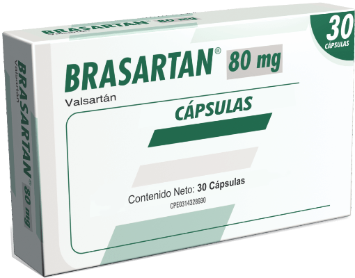 Brasartan 80MG 30 Capsulas Farma