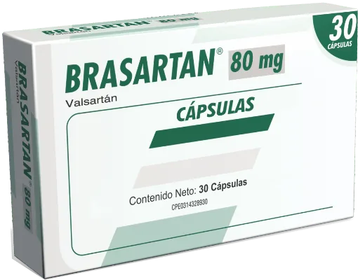 Brasartan 80MG 30 Capsulas Farma