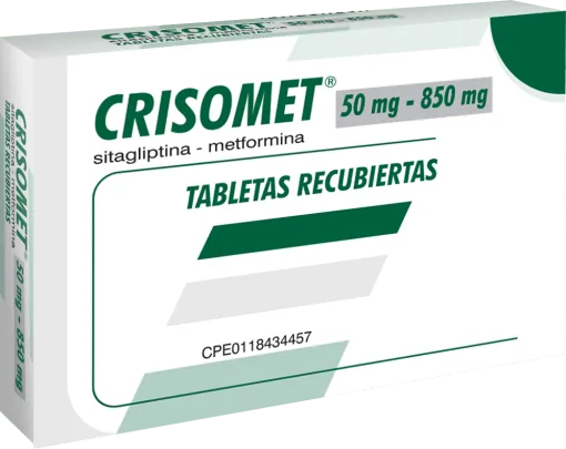 Crisomet 50MG/850MG Sitagliptina-metformina