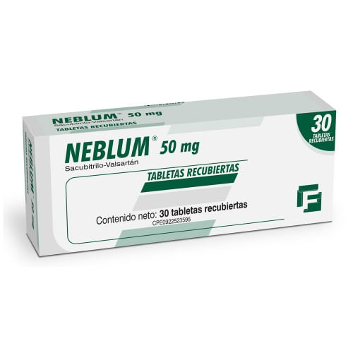 Neblum 50 MG Sacubitrilo-valsartan Farma