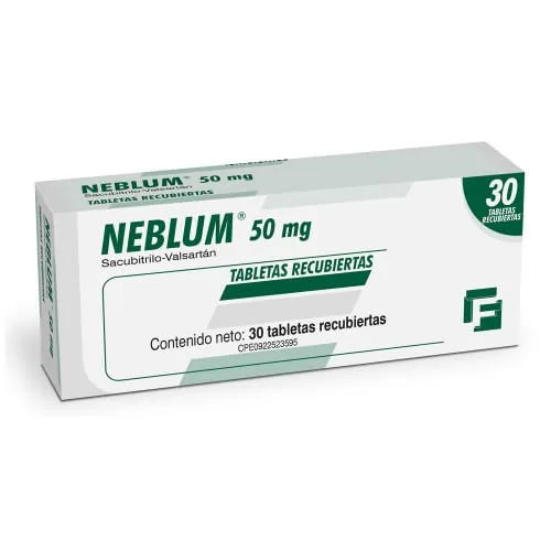 Neblum 50 MG Sacubitrilo-valsartan Farma