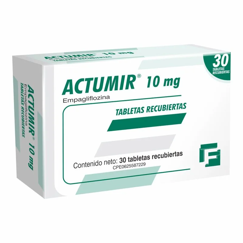Actumir 10 MG x 30 Tab Farma Empaglifozi