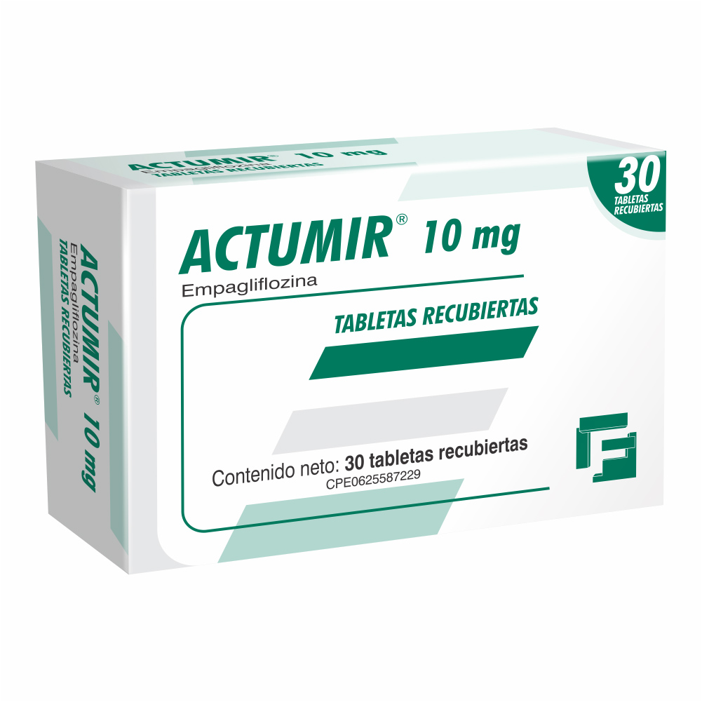 Actumir 25 MG x 30 Tab Farma Empaglifozi
