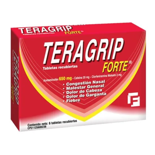 Teragrip Forte x 6 Tabletas Farma Dia