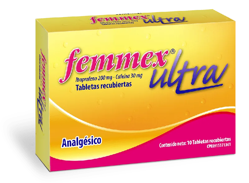 Femmex Ultra x 10 Tab Ibuporfeno-cafeina Farma