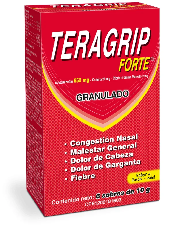 Teragrip Forte Dia 650MG Sobre Granulado