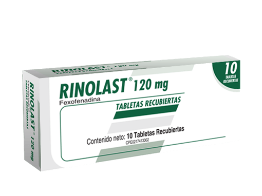 Rinolast 120MG x 10 Tabletas Farma
