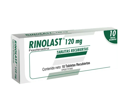Rinolast 120MG x 10 Tabletas Farma