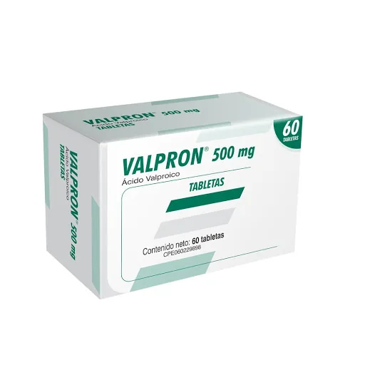 Valpron 500MG x 60 Cap Acido Valproico
