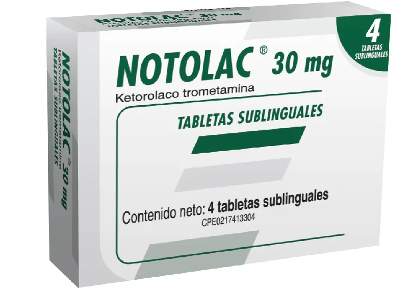 Notolac 20 MG x 10 Tab Ketorolaco