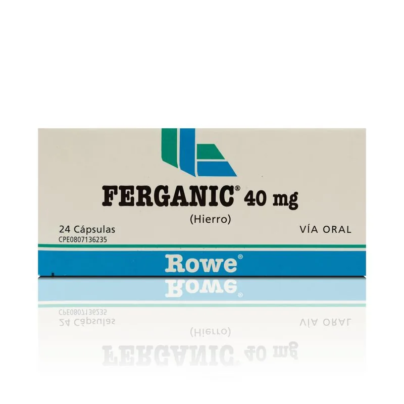 Ferganic 40MG x 24 Capsulas