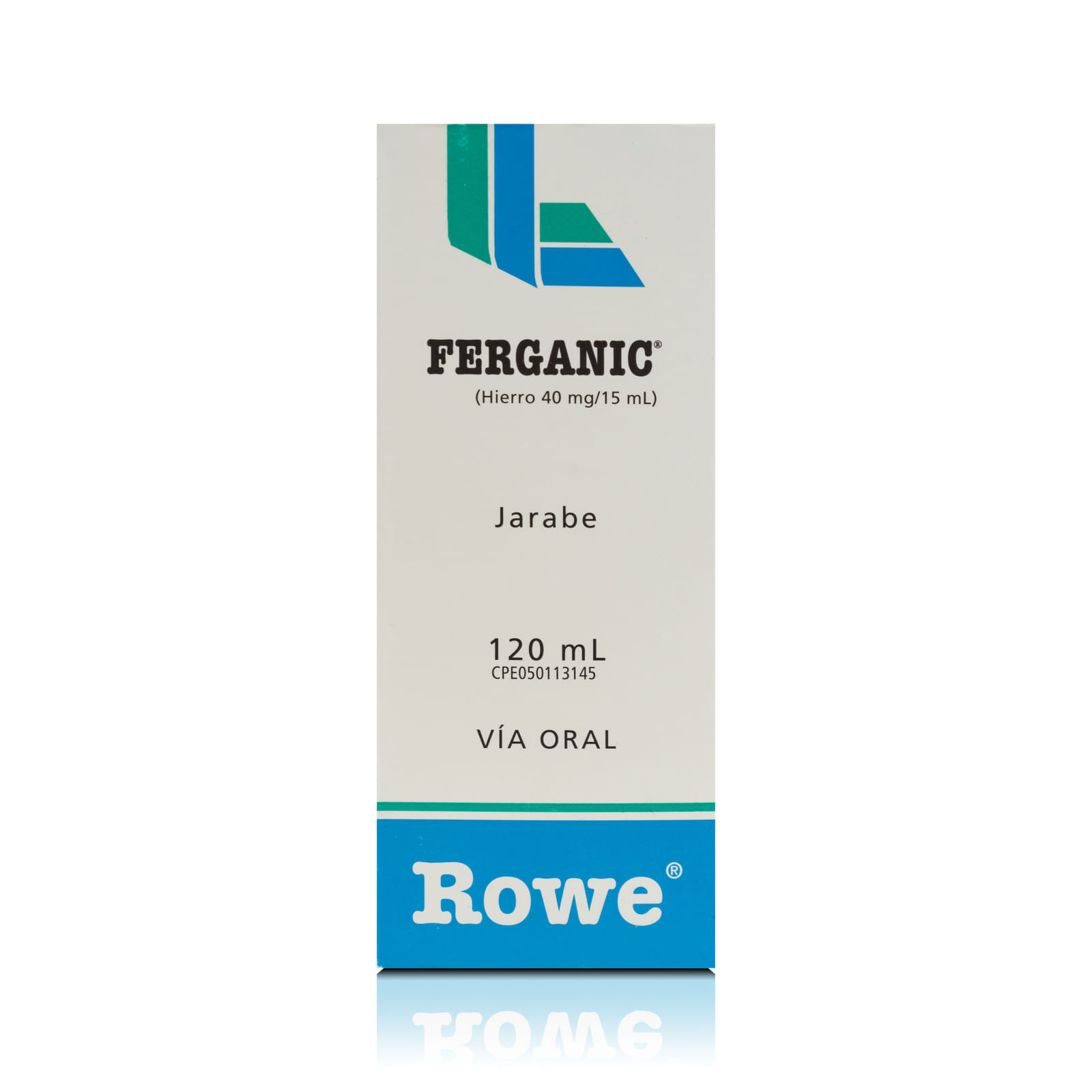 Ferganic Hierro 40MG/15 ML Jarabe Hierro Rowe