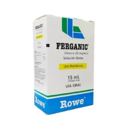 Ferganic Gotas Hierro 20MG/ml 15 ML Rowe