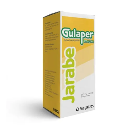 Gulaper 250 Mg/5ML Carboximetilcisteinna Megalabs