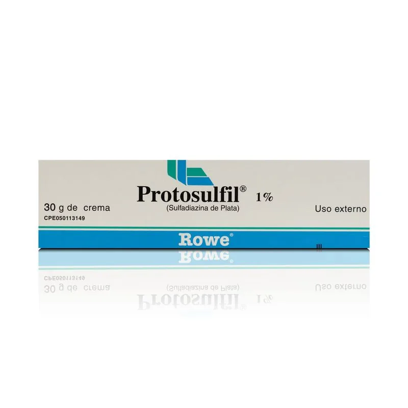 Protusulfil 30 GR Sulfadiazina de Plata Rowe