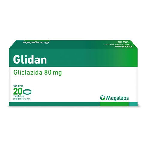 Glidan 80MG x 20 Tab Megalabs