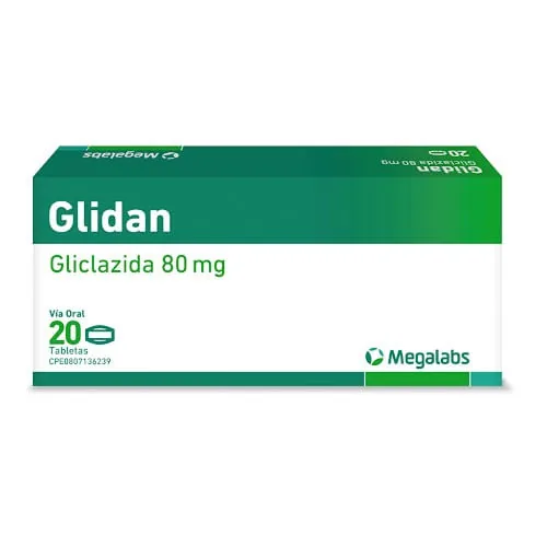 Glidan 80MG x 20 Tab Megalabs