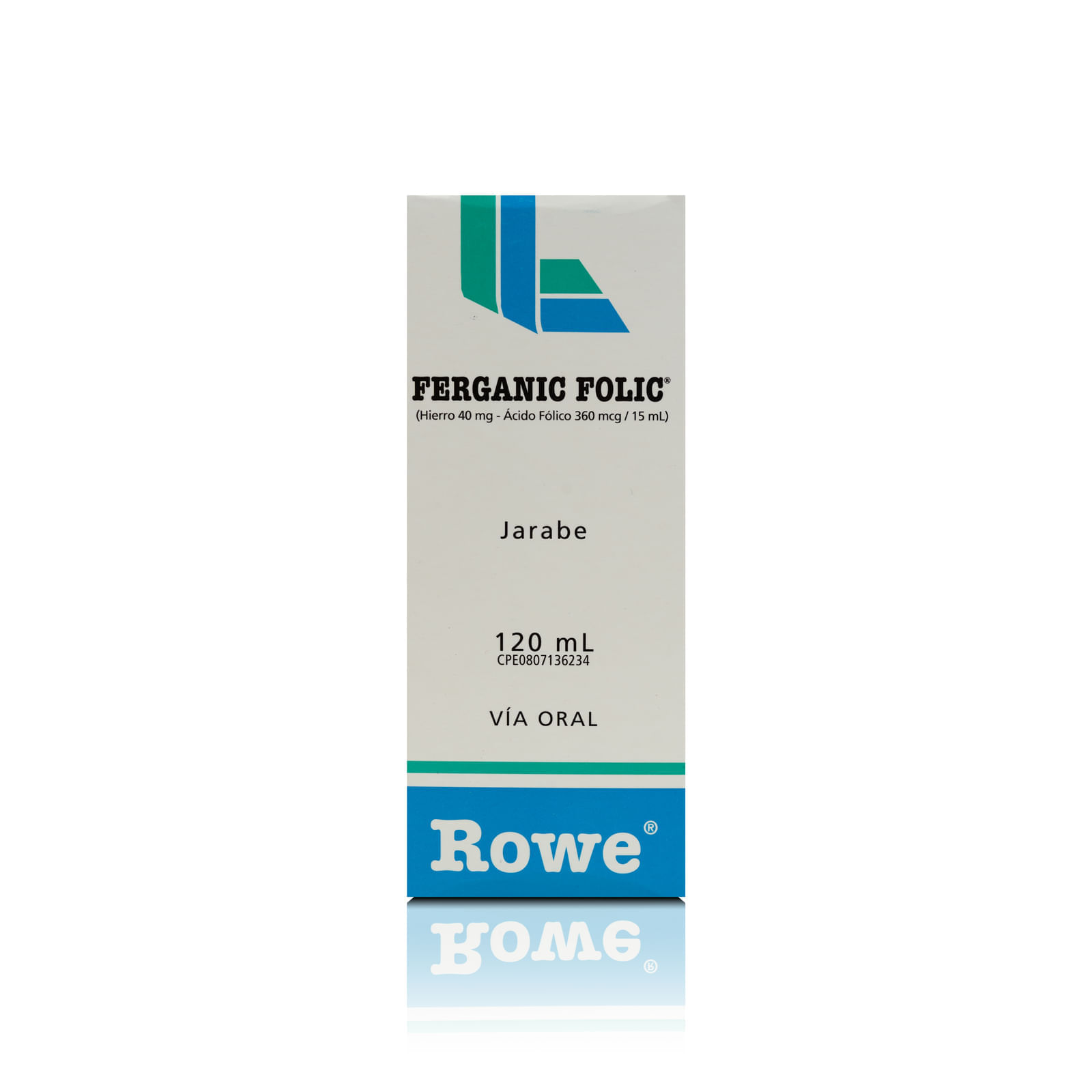 Ferganic Folic Jarabe x 120ML Rowe