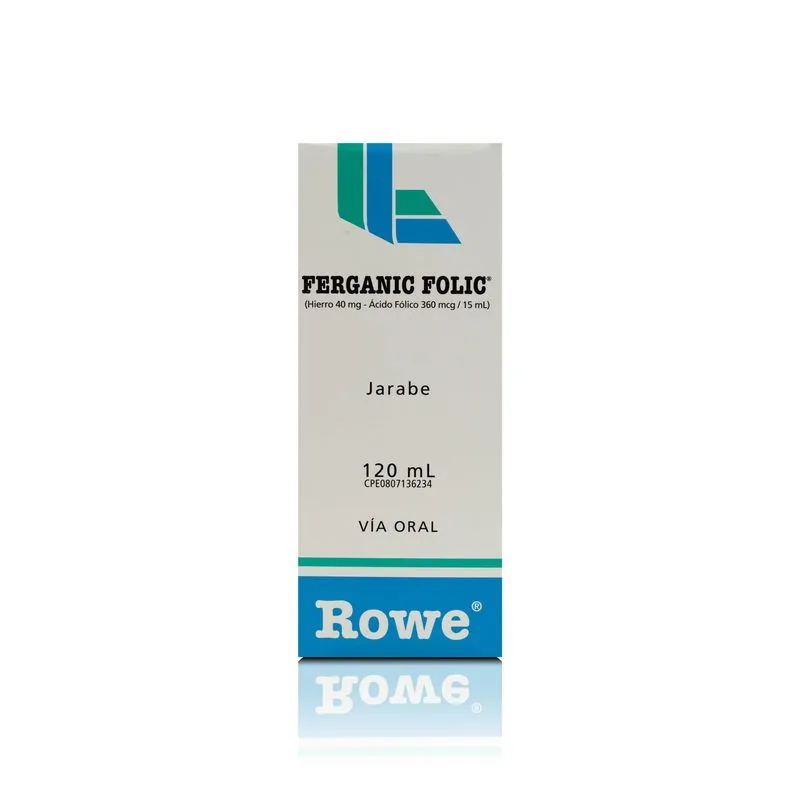 Ferganic Folic Jarabe x 120ML Rowe