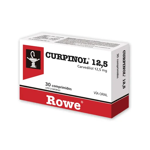 Curpinol 12.5MG x 30 Comp Rowe Carvedilo