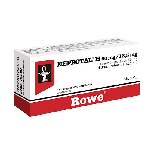 Nefrotal H 50/12.5MG x 14 Comprimidos