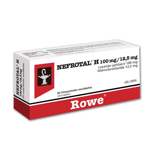 Nefrotal H 100MG/12.5MG x 30 Comprimidos