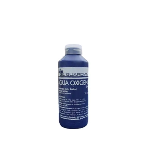 Agua Oxigenada 240 ML el Guardian