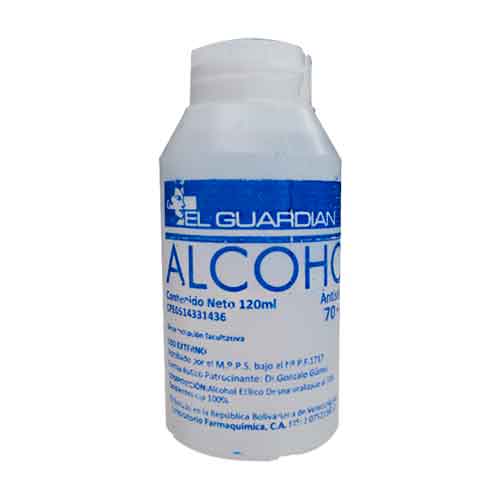 Alcohol Antiseptico el Guardian Aerosol 120ML