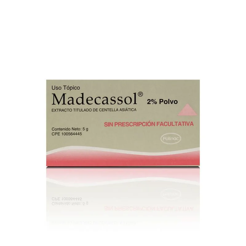 Madecassol 2% Polvo x 5 Gramos Polinac