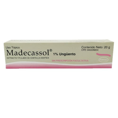 Madecasol 1% Unguento 20 Grs Polinac