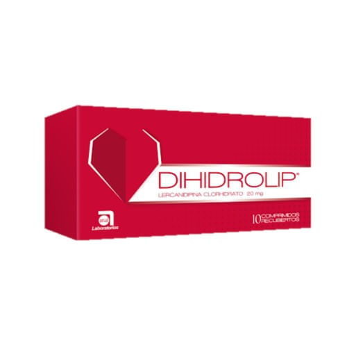Dihidrolip Lercadidinpian x 20MG x 10 Tab Vargas